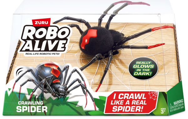 Robo Alive Crawling Spider Glow In the Dark Robotic Toy by ZURU(E-B00KS) DIGITAL BOOK