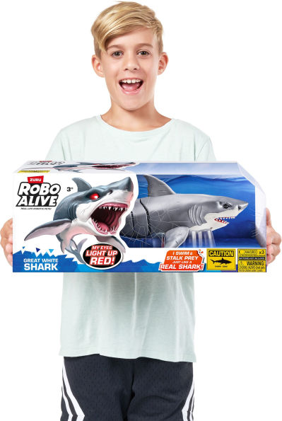 Robo Alive Great White Shark Series 1 by ZURU(E-B00KS) DIGITAL BOOK