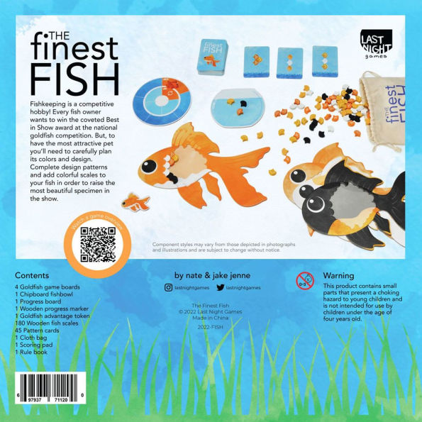 Finest Fish by Nathan Jenne and Jake Jenne (B&N Game of the Month)(E-B00KS) DIGITAL BOOK