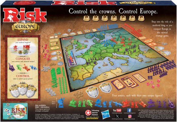 Risk Europe Board Game by Austin Rucker(E-B00KS) DIGITAL BOOK