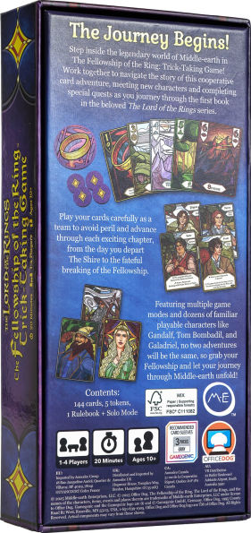 Fellowship of the Ring: Trick-Taking Game by Bryan Bornmueller(E-B00KS) DIGITAL BOOK