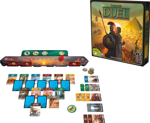 7 Wonders Duel by Antoine Bauza and Bruno Cathala