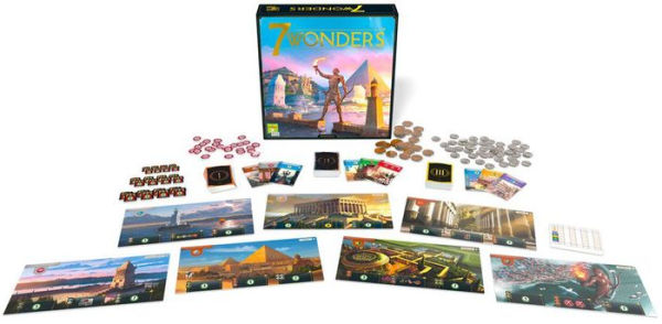 7 Wonders New Edition Strategy Game by Antoine Bauza