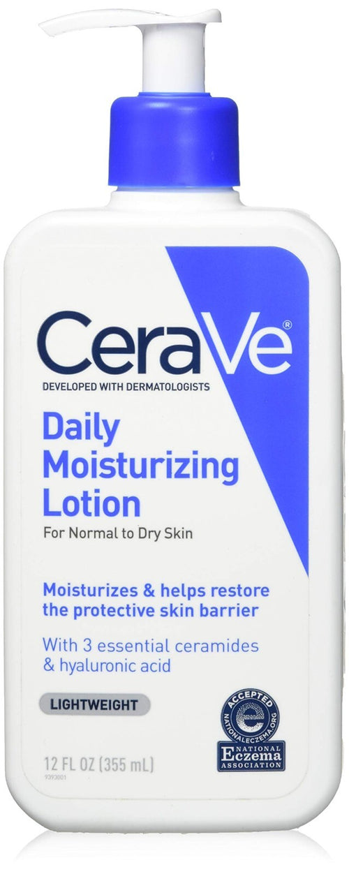 cerave daily moisturizing lotion - 12oz lightweight