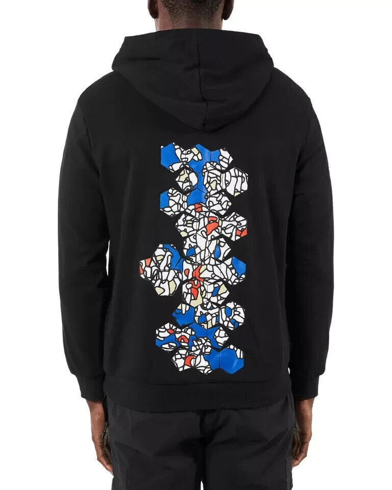 round21 USWNT 2023 Geometric Black Pullover Hoodie xl