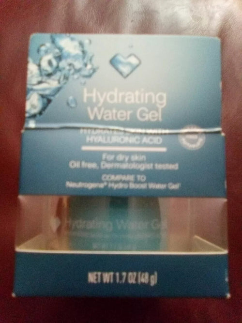 CVS hydrating water gel for dry skin oil free 1.7 oz