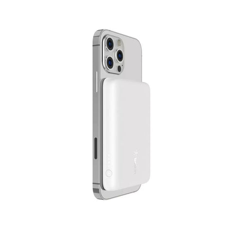 Belkin 2500mAh Magnetic Wireless Power Bank - White