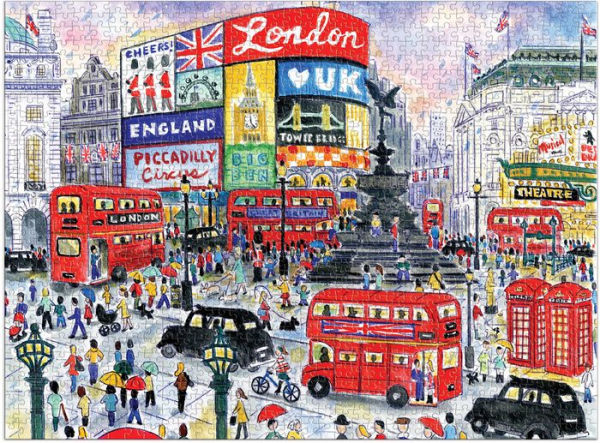 London By Michael Storrings 1000 Piece Jigsaw Puzzle(E-B00KS) DIGITAL BOOK