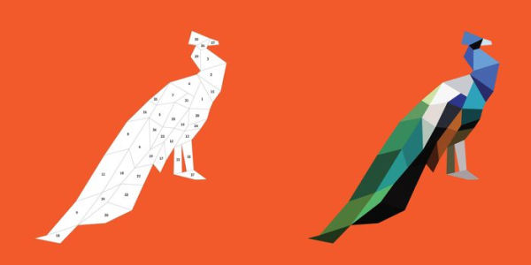 Paint by Sticker Kids: Zoo Animals: Create 10 Pictures One Sticker at a Time!(E-B00KS) DIGITAL BOOK