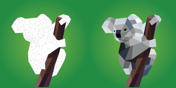 Paint by Sticker Kids: Zoo Animals: Create 10 Pictures One Sticker at a Time!(E-B00KS) DIGITAL BOOK