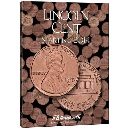 HE Harris by Whitman Coin Folder: Lincoln Cents #4: Starting 2014