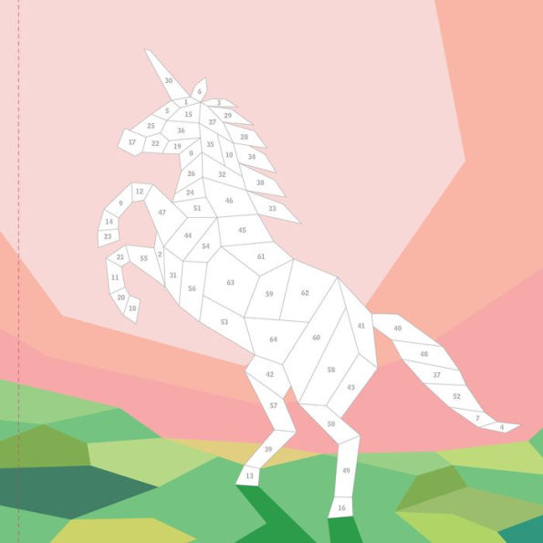 Paint by Sticker Kids: Rainbows Everywhere!: Create 10 Pictures One Sticker at a Time!(E-B00KS) DIGITAL BOOK