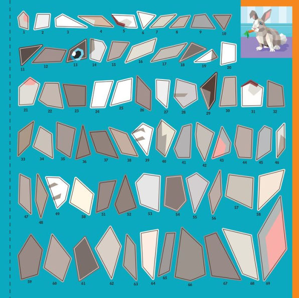 Paint by Sticker Kids: Pets: Create 10 Pictures One Sticker at a Time!(E-B00KS) DIGITAL BOOK