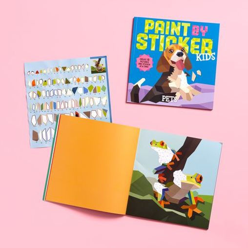Paint by Sticker Kids: Pets: Create 10 Pictures One Sticker at a Time!(E-B00KS) DIGITAL BOOK