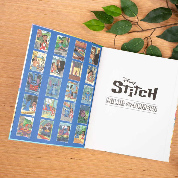 Disney Stitch Color-By-Number(E-B00KS) DIGITAL BOOK