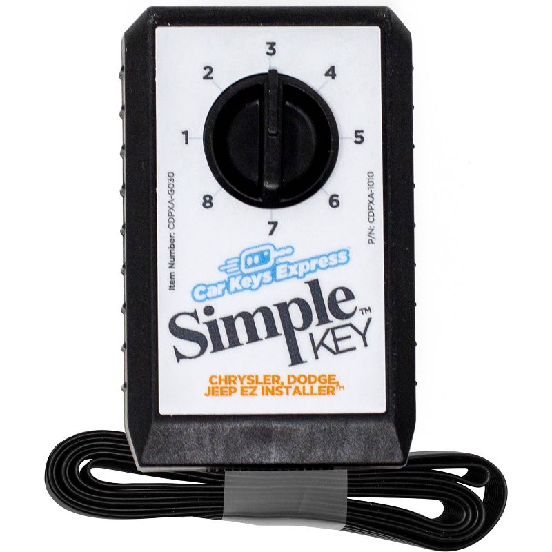 Car Keys Express 3 Button Universal Remote & Key Combo Black: Key Programmer, Vehicle Electronics, CR2032 Battery