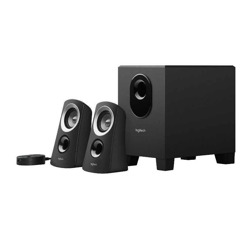Logitech Z313 Speaker System with Subwoofer - Black