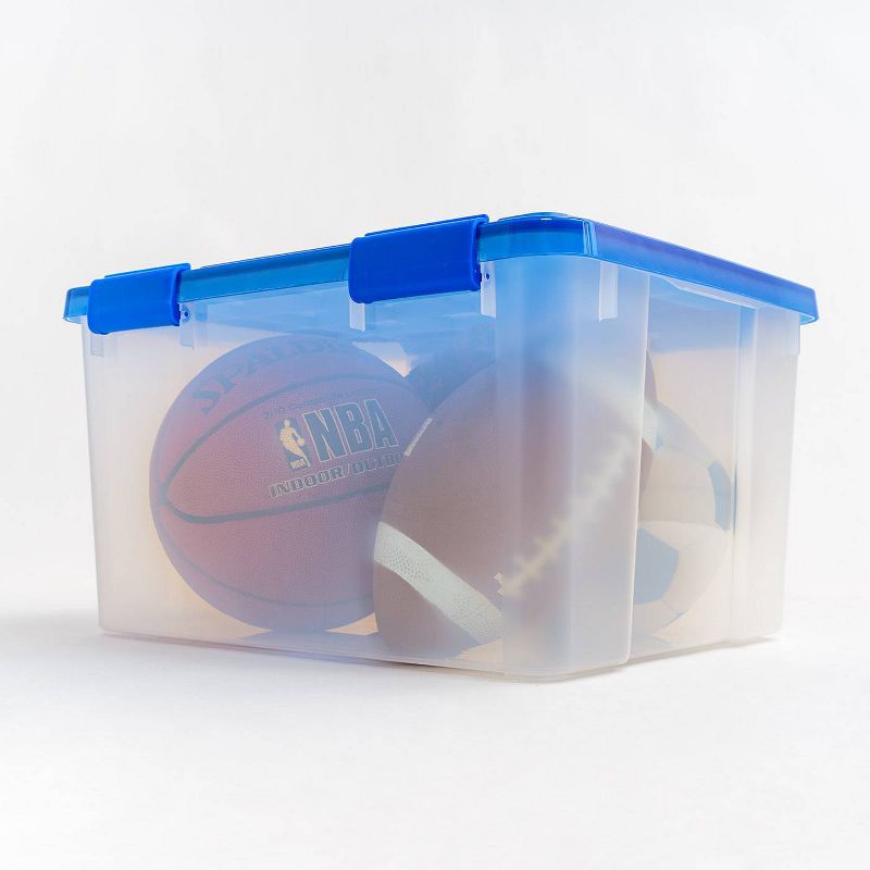 IRIS 44qt WeatherPro Plastic Storage Bin
