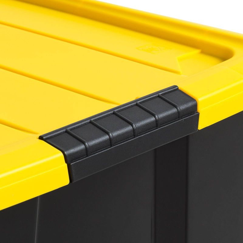 IRIS 60qt Storage Bin with Secure Latching Buckles