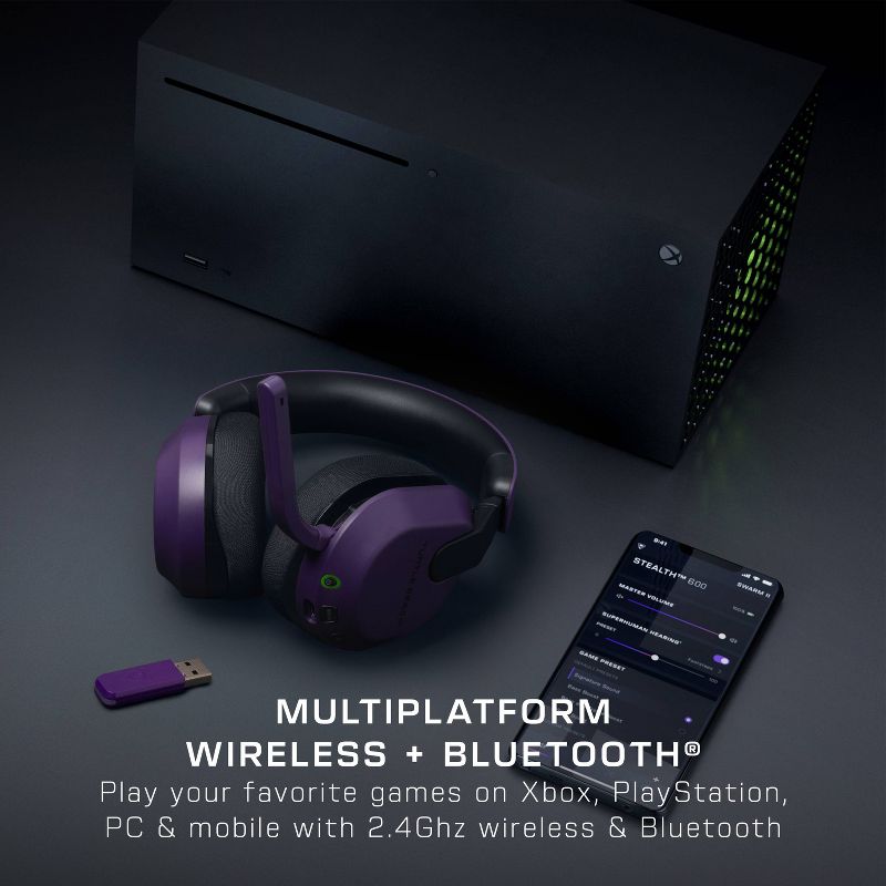 Turtle Beach Stealth 600 Gaming Headset - Purple