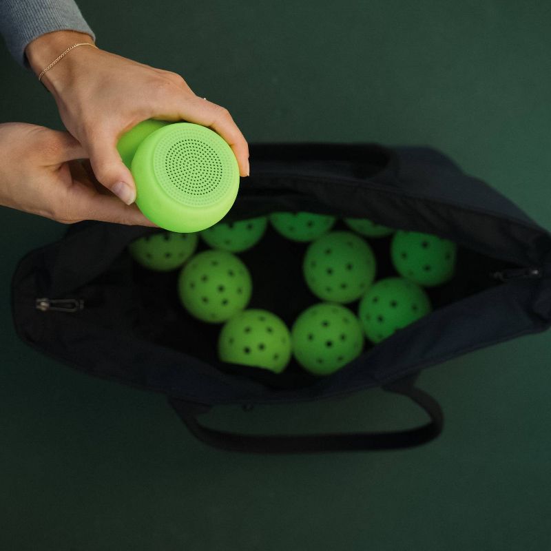 Speaqua Pickleball Barnacle Pro 2.0 Portable Waterproof Bluetooth Speaker with Built in Storage (2,000 songs)