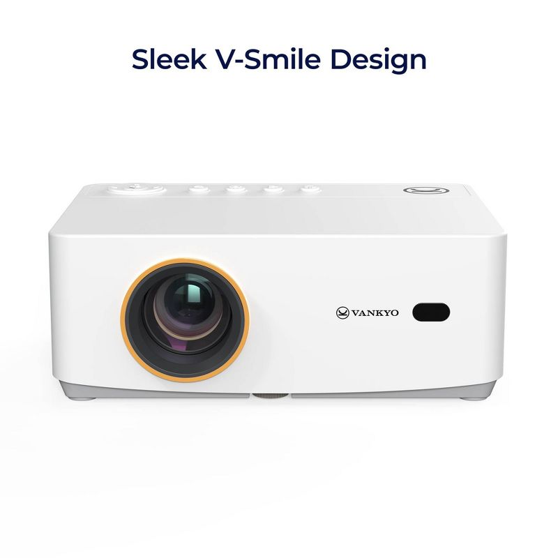 Vankyo Leisure 470W 720P Portable Projector with Wireless Connectivity