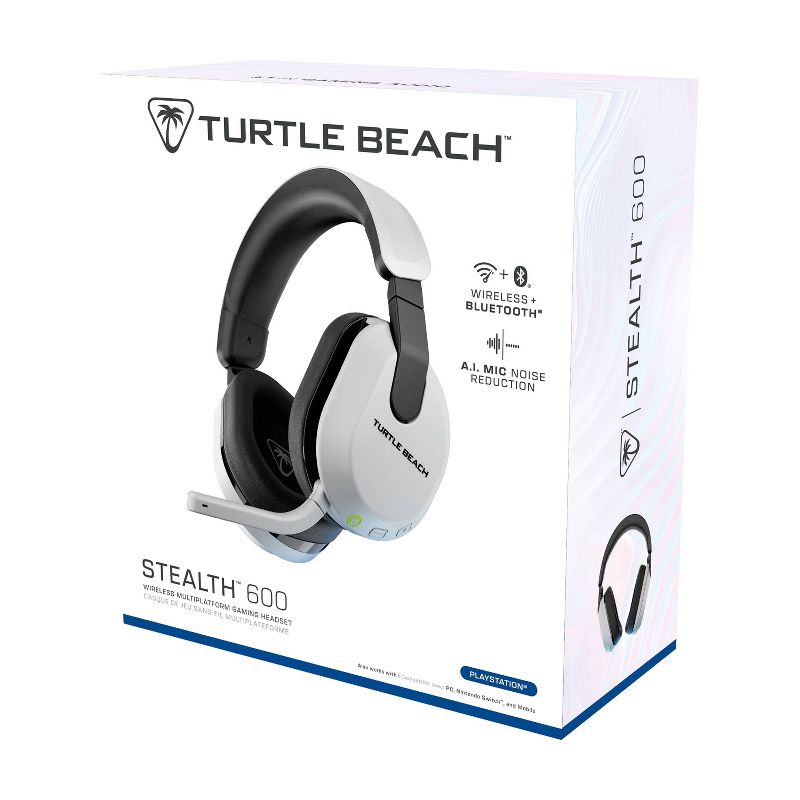 Turtle Beach Stealth 600 Gen 3 Wireless Headset for PlayStation - White