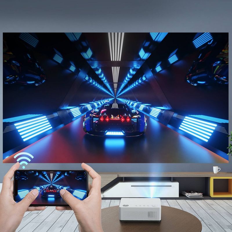 Vankyo Leisure 470W 720P Portable Projector with Wireless Connectivity