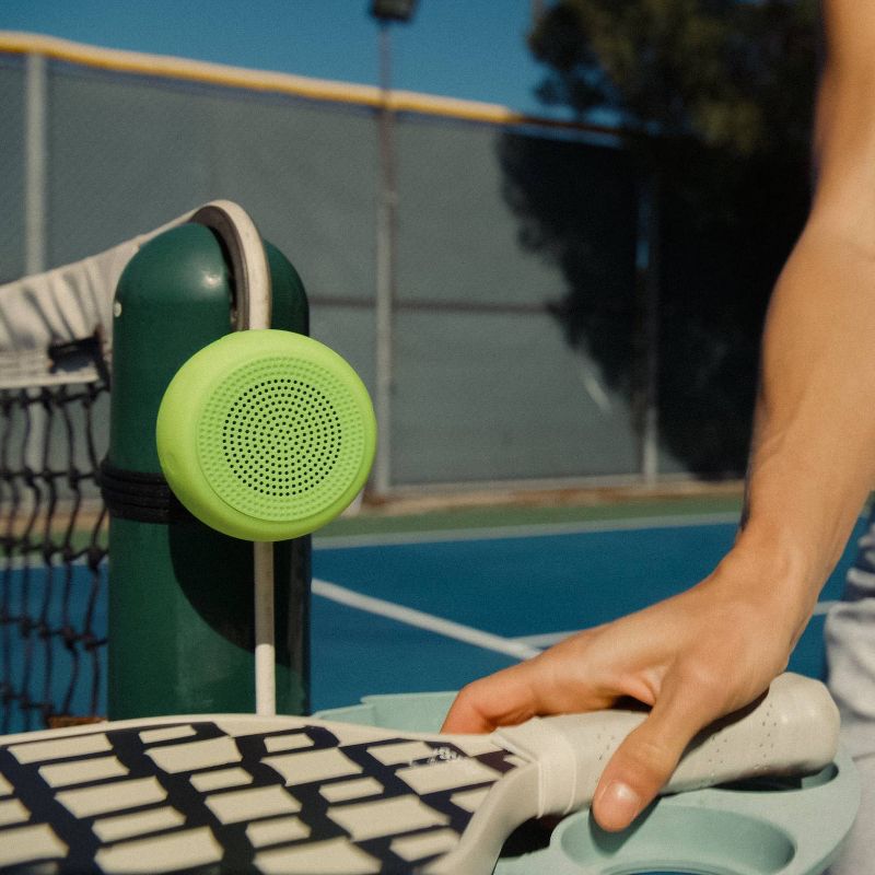 Speaqua Pickleball Barnacle Pro 2.0 Portable Waterproof Bluetooth Speaker with Built in Storage (2,000 songs)