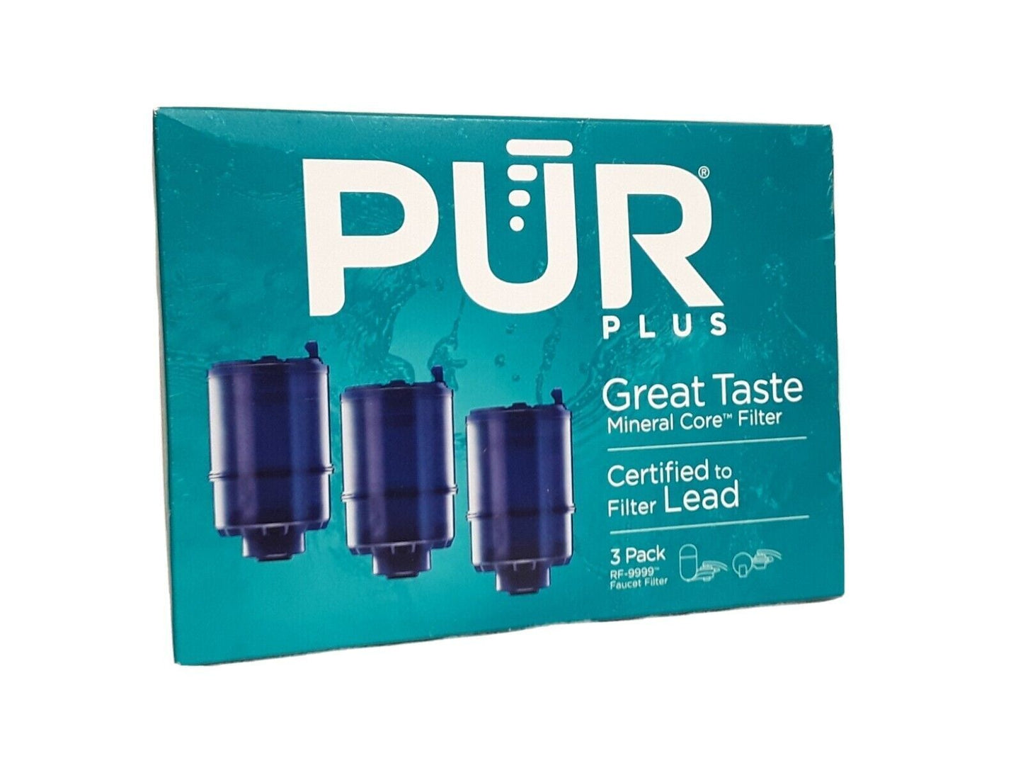 PÜR Mineral Clear Replacement Faucet Filter pack of 4