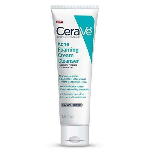CERAVE ACNE FOAMING CREAM FACIAL CLEANSER 5OZ 05/2026