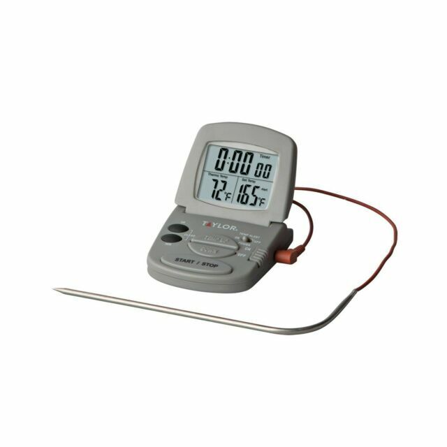 Taylor Instant Read Wired Probe Digital Meat Food Grill BBQ Cooking Kitchen Ther