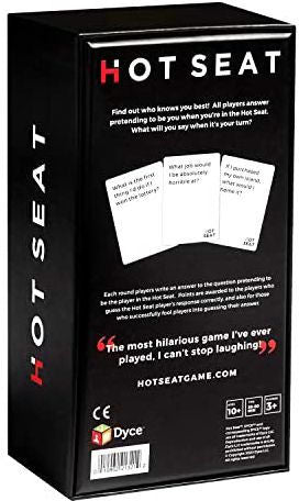 Hot Seat by Dyce Games(E-B00KS) DIGITAL BOOK