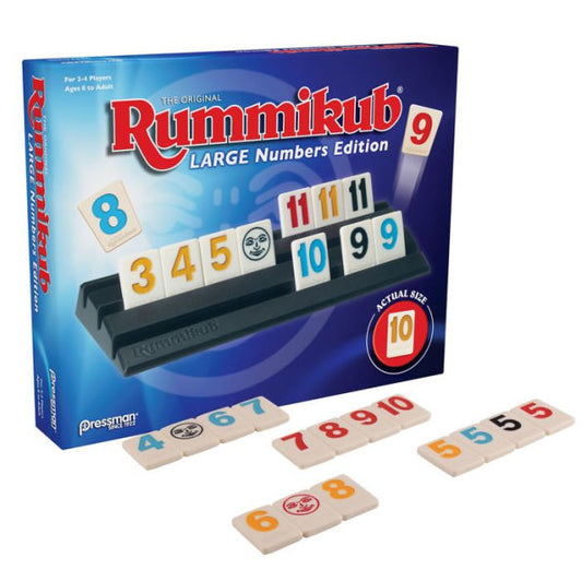 Rummikub Large Numbers Edition by Ephraim Hertzano(E-B00KS) DIGITAL BOOK