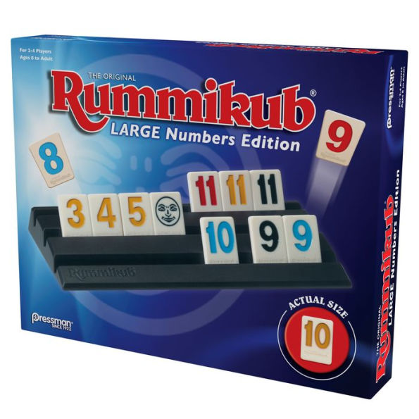 Rummikub Large Numbers Edition by Ephraim Hertzano(E-B00KS) DIGITAL BOOK