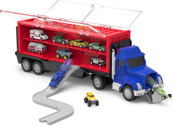 Pocket Carrier Truck Large Carrier Truck with Toy Cars(E-B00KS) DIGITAL BOOK