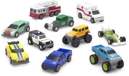 Pocket Carrier Truck Large Carrier Truck with Toy Cars(E-B00KS) DIGITAL BOOK