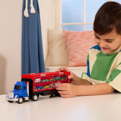 Pocket Carrier Truck Large Carrier Truck with Toy Cars(E-B00KS) DIGITAL BOOK