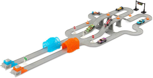 Pocket Turbo Launcher (84pc) Race Track Playset(E-B00KS) DIGITAL BOOK
