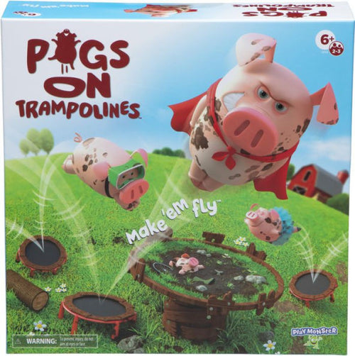 Pigs on Trampolines by Kim Vandenbroucke