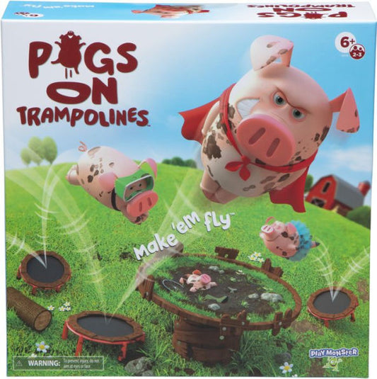 Pigs on Trampolines by Kim Vandenbroucke