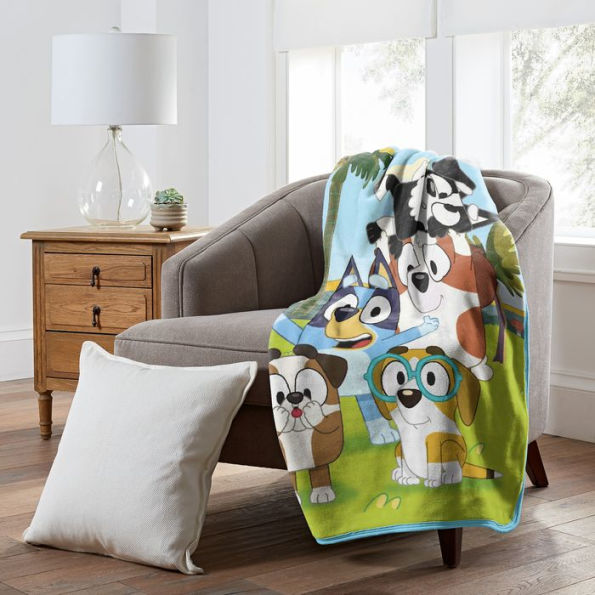 BBC's Bluey "Friend Fun" 46x60 Silk Touch Throw - by The Northwest Group(E-B00KS) DIGITAL BOOK