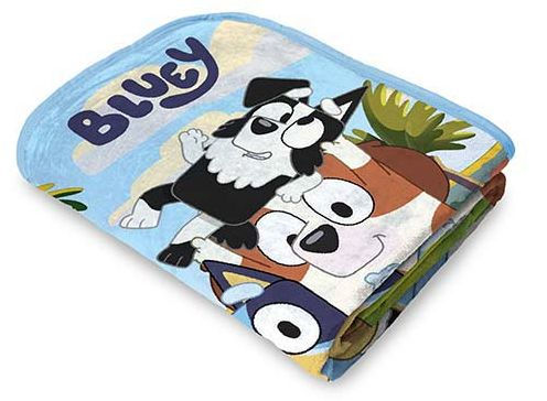 BBC's Bluey "Friend Fun" 46x60 Silk Touch Throw - by The Northwest Group(E-B00KS) DIGITAL BOOK