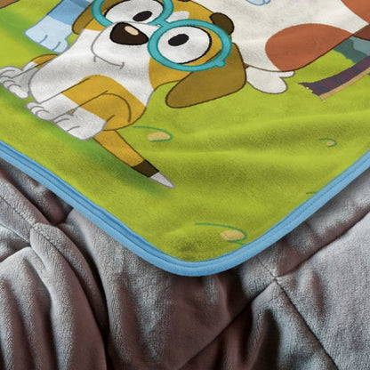 BBC's Bluey "Friend Fun" 46x60 Silk Touch Throw - by The Northwest Group(E-B00KS) DIGITAL BOOK