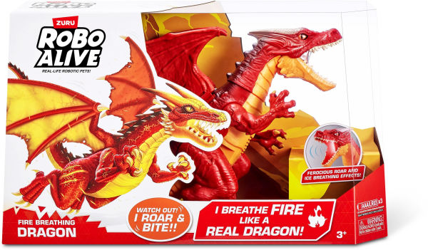 Robo Alive Ferocious Roaring Dragon Robotic Toy by ZURU (Assorted: Styles Vary)(E-B00KS) DIGITAL BOOK