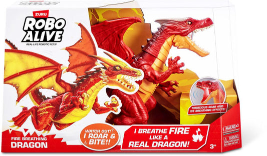 Robo Alive Ferocious Roaring Dragon Robotic Toy by ZURU (Assorted: Styles Vary)(E-B00KS) DIGITAL BOOK