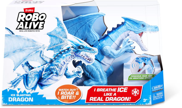 Robo Alive Ferocious Roaring Dragon Robotic Toy by ZURU (Assorted: Styles Vary)(E-B00KS) DIGITAL BOOK
