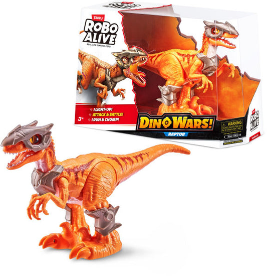 Robo Alive Dino Wars Raptor Toy by ZURU(E-B00KS) DIGITAL BOOK