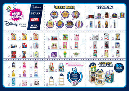 5 Surprise Mini Brands Disney Store Capsule (2 Pack) Collectible Toy by ZURU