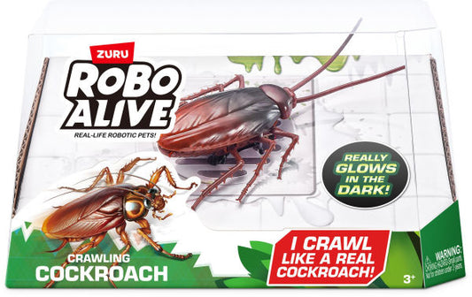 Robo Alive Crawling Cockroach Glow in the Dark Robotic Toy by ZURU(E-B00KS) DIGITAL BOOK